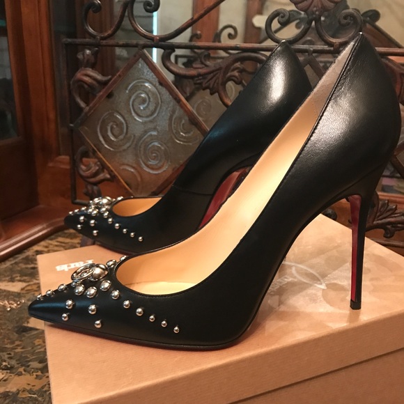 Christian Louboutin Shoes - Christian Louboutin Door Knockers Sz 39 Brand New